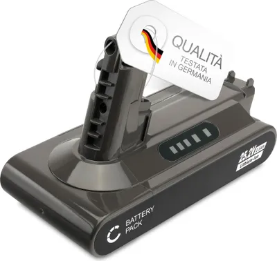 Immagine prodotto di CELLONIC 1x Batteria per Aspirapolvere Compatibile con Dyson Cyclone V10, V10, V10 Absolute, SV12 – (2500mAh, 25.2V)