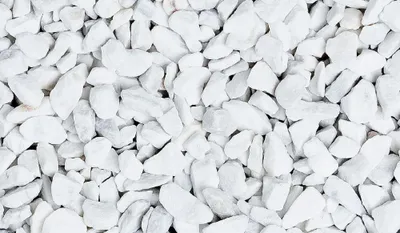 Produktbild von Splitt Bianco Carrara 3 - 5 mm weiß 25 kg