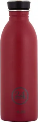 Produktbild von 24Bottles Edelstahl Trinkflasche Country Red Stone 0,5 l, auslaufsicher, nicht-thermisch