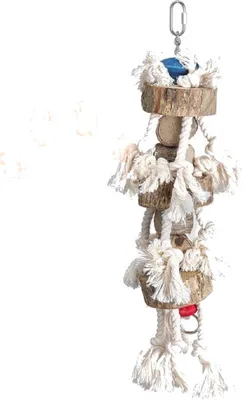 Image de Jouets pour perroquets Jouets pour oiseaux Corde à grimper 42 cm