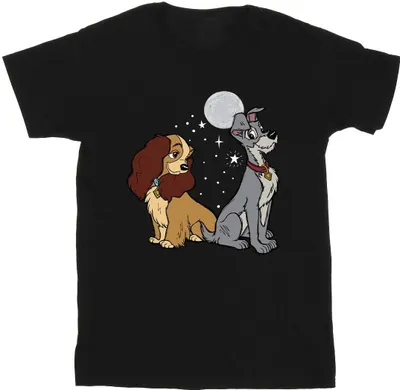 Produktbild von Disney - "Lady And The Tramp" T-Shirt für Herren BI50060 (L) (Schwarz)