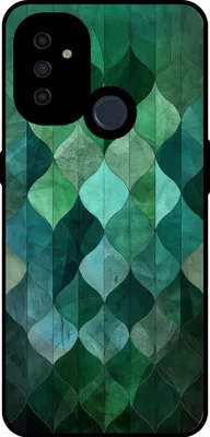 Obrázek produktu pro Smartphonica Pouzdro na telefon vhodné pro OnePlus Nord N100 s potiskem zelených listů - TPU zadní kryt pouzdra s potiskem zelených listů - Green