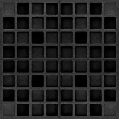 Produktbild von Famanu Akustikdiffusor-Paneele 30x30 cm - 4er Set Wabenstruktur