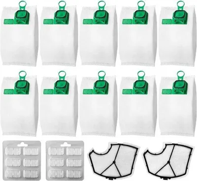 Produktbild von Staubsaugerbeutel-Set für Vorwerk Staubsauger - 2 Filter + 12 Düfte