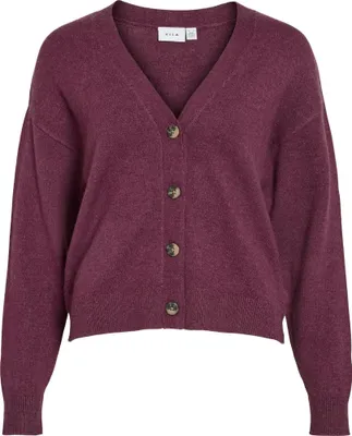 Produktbild von VILA Strickjacke mit V-Ausschnitt und Knopfleiste Größe: M