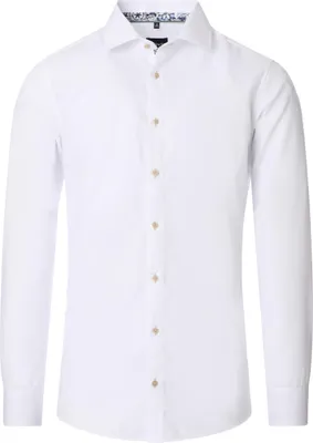 Produktbild von VENTI Herren Businesshemd Langarm Kent Modern-Fit Twill Weiß 46