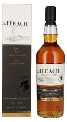 Produktbild von Ileach Peated Cask Strength + Box 700ml 58% Vol.