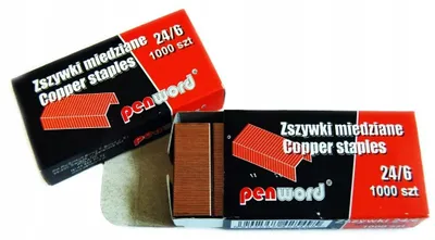 Produktbild von Grand Heftklammern 24/6 kupferbeschichtet 1000 Stück