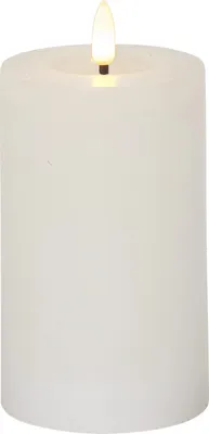 Produktbild von Star Trading LED-Kerze Flame Flow 15 cm Echtwachs weiß