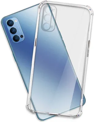 Produktbild von TPU Hülle Clear Armor Soft Case für Oppo Reno4 5G (PDPM00, 6.43'') - transparent