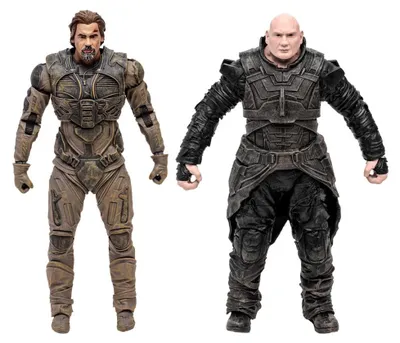 Produktbild von Dune: Teil 2 Actionfiguren 2er-Pack Gurney Halleck & Rabban 18 cm