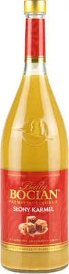 Produktbild von Likier Bialy Bocian Slony Karmel 0,5L - Salziger Karamelllikör