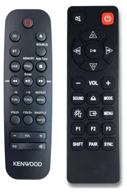 Produktbild von Ersatz Fernbedienung für Kenwood M-817DAB-W und M-817DAB-B