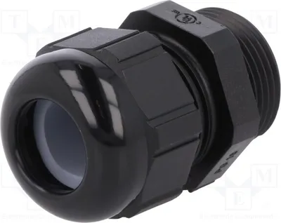 Produktbild von 1x Kabelverschraubung  IP68 schwarz 53015340 n Mat: