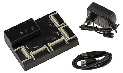 Zdjęcie produktu dla Stacja dokująca kart compact flash USB 3.0 klonowanie 5 gniazd
