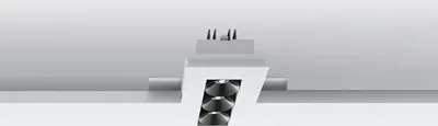Produktbild von Linea Light Gypsum Cell1 LED-Einbauspot