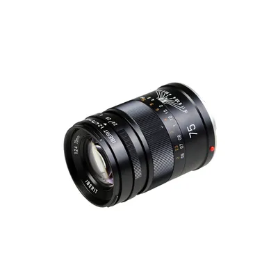 Produktbild von Kipon Iberit 75mm F2,4 Vollformat Objektiv – kompatibel mit Sony E – Fotoobjektiv mit fünf Brennweiten, 24-90 mm, APS-C Sensoren, robustes Gehäuse