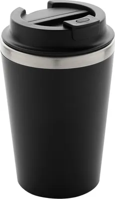Produktbild von XD Collection - Trinkbecher "Java", 350ml XD990 (Einheitsgröße) (Schwarz)