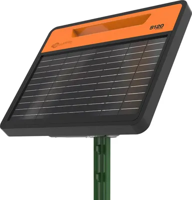 Produktbild von Gallagher S120Li Lithium-Solar-Weidezaungerät – bis zu 12 km – 3-mal schnelleres Aufladen