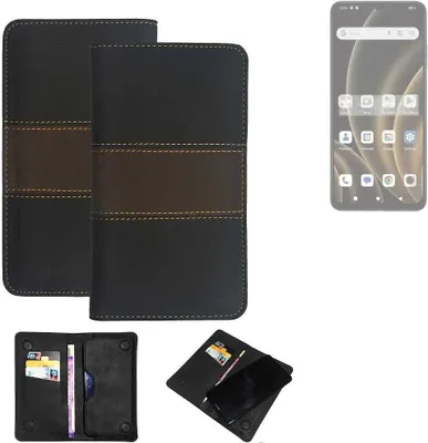 Produktbild von K-S-Trade Hülle Handyhülle kompatibel mit FreeYond F9S Schutzhülle Walletcase Bookstyle Tasche Schutz Case Handytasche Wallet Cover Kunstleder