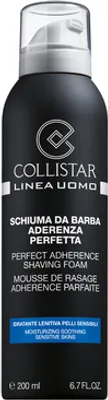 Obrázok produktu pre Collistar Uomo Perfect Adherence Shaving Foam, Holiaci gél, Muži, Univerzálna pleť, 200 ml, Hydratačný, Upokojujúci, Fľaša