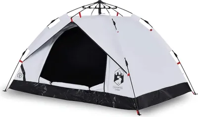 Produktbild von vidaXL Kuppel-Campingzelt 2 Personen Weiß Verdunkelt Quick Release