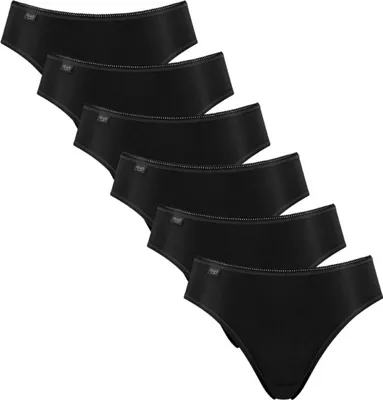 Produktbild von sloggi 6er Pack 24/7 Microfibre Tai Slip Perfekter Sitz, Mit feinen Details, Angenehm auf der Haut