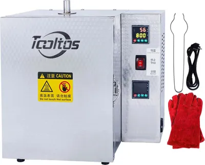 Immagine prodotto di Forno di fusione per gioielli - Doppia temperatura - Controllo digitale - Rimozione della cera - Portatile - 19 kg - 220 V, spina UE