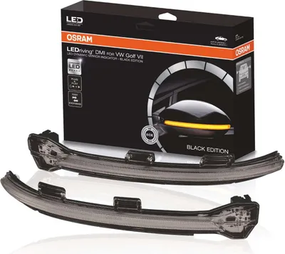 Zdjęcie produktu dla Dynamiczny kierunkowskaz LED OSRAM LEDRiving do VW Golf VII - Black Edition LEDDMI 5G0 BK