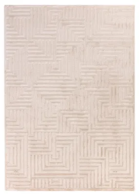 Produktbild von Carpetsale24 Boho Teppich Wohnzimmer Modern Skandinavische Stil Einfarbig Design Uni Teppich Schlafzimmer, Grösse: 120x170 cm