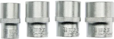 Produktbild von 1/4 Steckschlüssel-Einsatz-Set WGB, 6-kant 4-tlg."