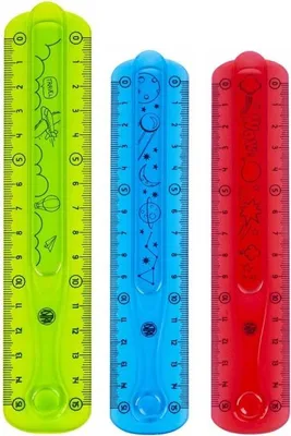 Produktbild von ASTRA FLEXI Lineal 15cm, Farbenmix, 424120002