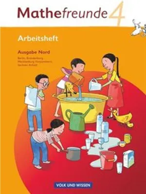 Obrázok produktu pre Mathefreunde 4. Schuljahr. Arbeitsheft mit Lernstandsseiten. Nord