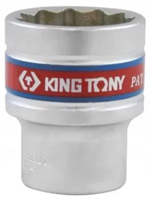 Obrázek produktu pro King Tony 4330SR, Socket, 1/2", Imperiální, 1 hlava/hlavy, 15/16", Chrom Vanadová ocel