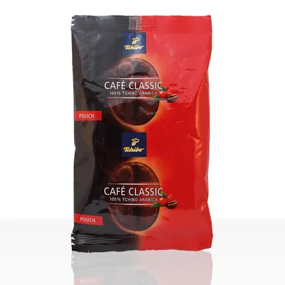 Produktbild von Tchibo Café Classic Mild Pouch - 59 x 85g Kaffee im Filterbeutel, Filterkaffee