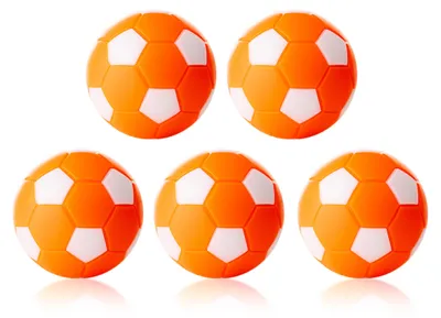Produktbild von Kickerball WINSPEED-5-er Set-orange/weiß