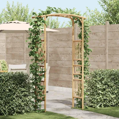 Produktbild von Gartenbogen Natur 110 x 40 x 205 cm Bambus - Rosenbögen DE1147