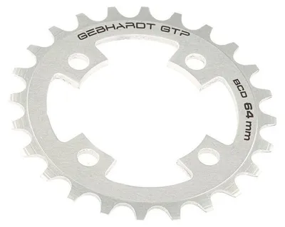 Produktbild von Gebhardt  Kettenblatt 24t ø64mm 4 Arme, Silber