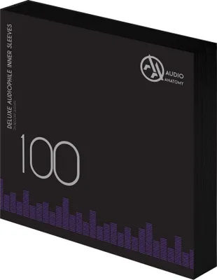 Obrázok produktu pre Various: 100x 12" Deluxe Audiophile Antistatic Inner Sleeves (Black) - 375 Media - (Vinyl / Zubehör)