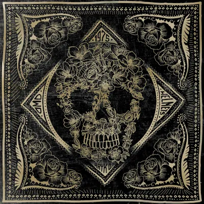 Obrázok produktu pre Motorrad-Bandana DMD Square Flower