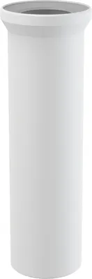Produktbild von AlcaPlast A91-400 Universal WC Anschluß Rohr | Stutzen DN100 (ø110mm) : Gerade 400 mm Ausführung: Gerade 400 mm