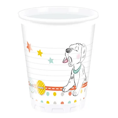 Produktbild von Plastikbecher Baby Shower Disney 200ml/8Stk.