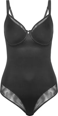 Produktbild von Triumph True Shape Sensation, Bodysuit, Schwarz, Elasthan, Polyamid, Polyester, Erwachsener, 60% Polyamide, 37% Elasthane, 3% Polyester, 85D