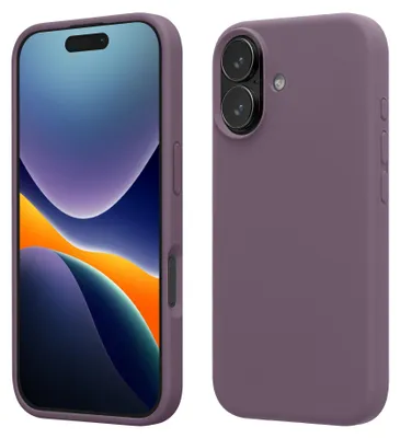 Produktbild von kwmobile Handyhülle für iPhone 17 Hülle, für iPhone 17 Case - Hülle Silikon - kabelloses Laden - Helle Iris