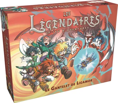 Productafbeelding van Legendären: Het avontuurspel "De Gantlet van Ligamor" - een bordspel