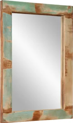 Immagine prodotto di vidaXL Specchio 70x50 cm in legno massiccio antico e vetro