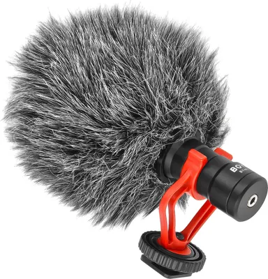 Produktbild von BOYA BY-MM1, -42 dB, 35 - 18000 Hz, Kardioide, Kabelgebunden, 3,5 mm (1/8"), Schwarz