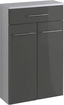 Produktbild von Bad Unterschrank Parma in hochglanz grau 50 cm breit