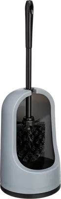Produktbild von 5five Toilettenburste mit Halter - grau - Kunststoff - 40 cm