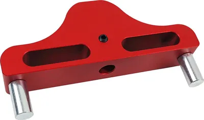 Produktbild von 95-mm-Mittellinien-Anreißer, Mittelmarkierungslehre aus Aluminiumlegierung, Mittelmarkierungswerkzeug für Holzbearbeitung, Rot